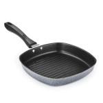 RBGIIT Non Stick Sequare Shape Grill Design Pan Snadwich Burger Sancks Maker Pan GC-73