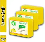 Ayurdaily Natural Lemon Bath Soap, 375 G (Pack Of 3)