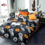 Nikhatu Prime Collection 160TC Supersoft Glace Cotton Double Bedsheet with 2 Pillow Covers (Multicolour, Size 90 x 90 Inch)