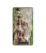 Casotec I Love You Design Printed Silicon Soft TPU Back Case Cover for XOLO Era 4G