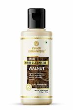 Khadi Organique Walnut Hair Shampoo for Fine & Thinning Hair | Khadi Shampoo for Women & Men