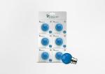 SYSKA 10 W B22D Blue LED Bulbs (pack of 6)