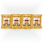 90's Mill Falhari Roasted Kerala Yellow Banana Chips Tasty Yummy Snack Healthy Snack- 400gm(Pack of 4x 100gm)