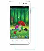 Vizio Karbon S5 Plus Transparent Tempered Glass Scratch Resistant and Bubble Proof Screen Protector with Dry and Wet Wipe