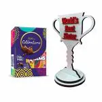 Fabbites World Best Sister Trophy And Celebration Chocolate 62 G