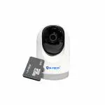 HIFOCUS 3MP Wi-Fi Indoor Rotating Camera| Free 64GB SD Card| Two-Way Audio Supported