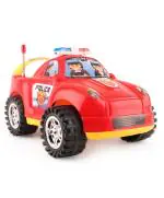 KiddyBuddy - Baby's Little World Guard Super Police Friction Toy Car - Red