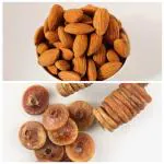 VOC Mart Premium Almonds - Anjeer Combo 1 kg | Badam 500 g | Anjeer 500 g | Dried Figs | Low Price