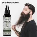 7 Days 100% Result Beard Growth Oil Enriched with Onion & Sandalwood oil For Faster Beard Growth Hair Oil (50ML) (PACK OF 1)