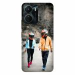 Voleano back cover for Vivo Y16, bike, Lovers, Riders, Love, Couple, Riders, cases cover
