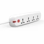 Fybros 240 Volts Titan 4x4 International Sockets Power Extension Box With Individual Switch And Indicator 2 Meter