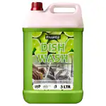 Fivanta Dishwash Liquid 5 Liter Green Tough Grease Removal & Natural Fragrance| Removes Odour| Easy Lather & Rinse Off