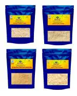 SSKE No Added Sugar Without Preservatives 100% Pure 4 Dry Fruits Powder Combo (Cashew / Almond / Walnuts / Yellow Dry Dates 250 g X 4)