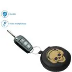 StealODeal Black Gold Round Skull Muitipurpose 2 In 1 Key Chain