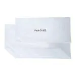 Shining Zon Pathology Report Cover 4x9 Inch Envelope, HD Virgin Material Durable Embossed Transparent Dust and Moisture Free Non Toxic Light Weight Printable Waterproof Reusable (Pack of 600)