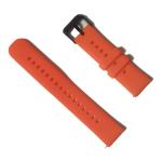 RUPELIK (Blk Steel Lock 20mm Strap Orange) Strap for Samsung Gear S2 Classic / Samsung Active / Samsung Galaxy Active 2, Amazfit Bip Lite / Amazfit Gts, Noise X-Fit 1, Evolve 2, Noise ColorFit Brio, Noise ColorFit Qube, Watch Strap (20MM)
