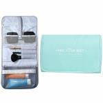 FRITZY Unisex Hanging Travel Toiletry Bag Cosmetic Organizer Bag Makeup Pouch for Men and Women (Green)