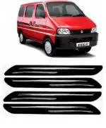 Gee Cee Black Pvc Car Bumper Protector Guard For Maruti Eeco (Set Of 4)