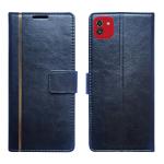 A D Enterprises Black GP Flip Cover for Samsung A03 | Magnetic Case | Shock Absorbent | Flip Cover Samsung A03