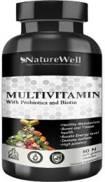 Naturewell Ultra Multivitamin, Multivitamin, 60 Capsules