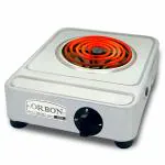 Orbon 1250W, 1 Burner, Banglore Electric G Coil Radiant Cooking Stove | Induction Cooktop| Heater, Silver