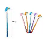 Jellify Multicolor Plastic Unicorn Push-Up Non - Sharpening Stacking Pencils, Unicorn Pencil , Lead Bullet Pencils (Set Of 4)
