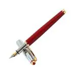 Auteur 801-29-1 Red Brass Blue Ink Fountain Ink Pen