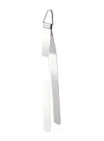 Stainless Steel Roti Chimta Tongs and , MultiColour (pack of 1)