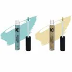 KINDED Green Spot and Yellow Tone Creamy Matte Waterproof Contour Liquid Concealer, 6 ml - Pack of 2