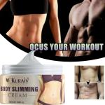 KURAIY Natural Tummy Ginger Body Slimming Cream, For Belly Drainage Ginger Body Slimming Cream For Belly / Fat Reduction For Weight Loss, Fat Burner Body Slimming Cream For Men & Women-50 Gm