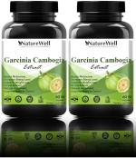 Naturewell Garcinia Cambogia Capsules 120 Capsules, 60 Capsules Each (Pack Of 2)