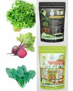 Green World Organic Methi, Spinach, Beet Root with Organic Nutrients Manure