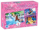 Frank Disney Princess Puzzle Pack - A Set of 3 Puzzles - 60 Pieces each