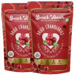 Snackamor Premium Dried Cranberries 200 g (Pack of 2x100g)