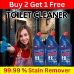 BLISS & BLUSH Toilet Cleaner blue 1500ml Non Toxic| Allergen-free fragrance |Vegan & Cruelty free