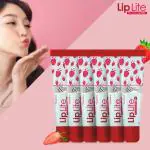 Leeford Lip Lite Lip Balm With SPF-15 Strawberry Flavor, Make Lips Soft & Nourish 15g - ( Pack of 6)