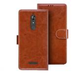HANIRY Flip Cover for Micromax Infinty flip cover | Micromax HS2 flip cover | Brown