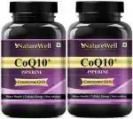 Naturewell Coenzyme Q10, Coq10 100Mg High Absorption With Piperine And Dha, 60 Capsules Each (Pack Of 2)