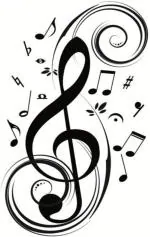 Ordershock Waterproof Music Temporary Body Tattoo