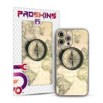 PROSKINS Compass 3D Textured Mobile Back Skin/Sticker Only for OnePlus Nord 2