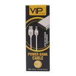 VIP POWER BANK WHITE DATA CABLE