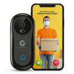 Leccy & Genesis Video Doorbell, Wireless Video Door Bell, Designed by German Engineers That Fits Indian Standards, Alexa & Google Compatible, Free Chime (50 Ringtones)