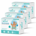 Mateo Baby Cleansing Bar | Baby Soap and Body Wash | Relaxing, Natural Baby Body Bar | 75 g (Pack of 4)
