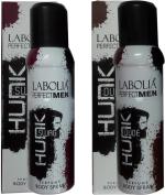 Labolia Hunk Swag Perfect Men Perfume Body Spray, Hunk Dude Perfect Men Perfume Body Spray Body Spray, 240 Ml (Pack Of 2)