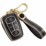 Siwan Tata Nexon TPU Key Cover & Keychain Compatible for Cars | Pack of 1