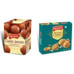 Bikano Gulab Jamun Tin 1kg Bikano Besan Laddu 400g combo