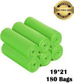 BRUZZLINE Biodegradable Garbage bags 180 Pcs Medium 13 L L Garbage Bag (180Bag )