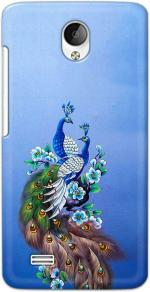 Tweakymod Back Cover for VIVO Y21L (Multicolor, 3D Case, Pack of: 1)