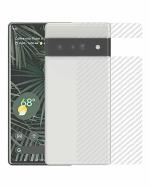 Gadgetronics Google Pixel 6 Pro Transparent Fiber Scratch Resistant Back Protective Skin Sticker