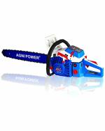AGNI Chainsaw AP004 Petrol Powerful 62CC 2-Stoke Air Cooled, 22-inch, Woodcutting Saw for Farm, Garden and Ranch